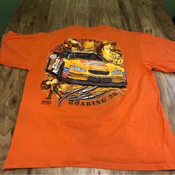 Vintage NASCAR Tony Stewart #20 Double Sided Orange Mens Large Chase Authentic - Picture 10 of 14